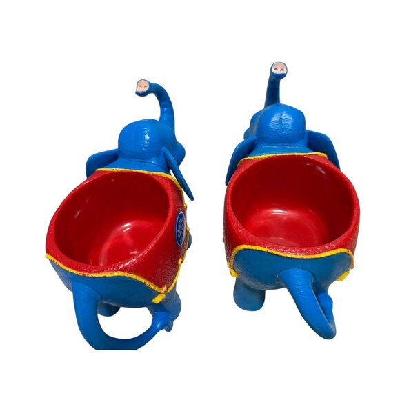 Ringling Brothers Barnum & Bailey Circus Blue Elephant Cup Mug Souvenir Set Of 2 - Picture 5 of 5